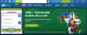 Accéder au Site Officiel de 1xBet